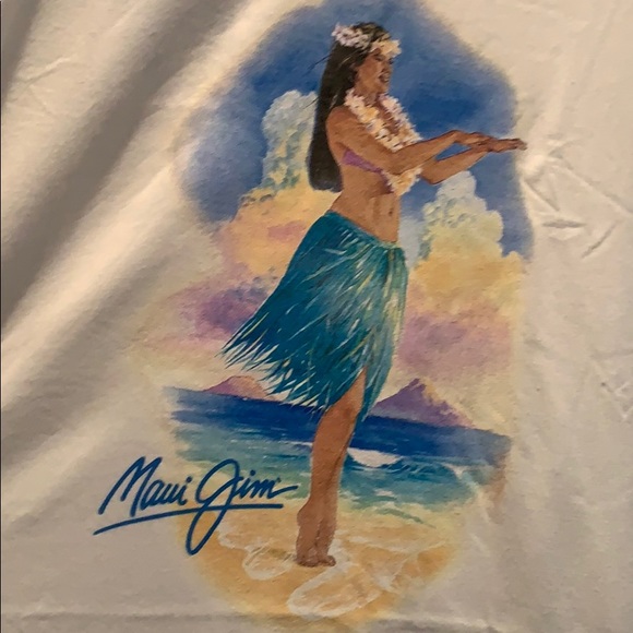 💎 RARE 🆕 VTG Maui Jim Hula Tee - Picture 5 of 6